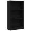 vidaXL Estante 60x24x109 cm derivados de madeira carvalho preto