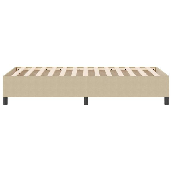 vidaXL Estrado de cama plataforma Cinza Verde 90 x 190 cm tecido