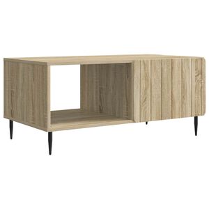 vidaXL Mesa de centro Carvalho Sonoma 90 x 50 x 40 cm