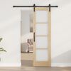 vidaXL Porta Deslizante ORKDAL Natural 61 x 198,5 cm