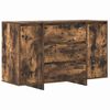 vidaXL Buffet Carvalho Defumado 120 x 41 x 75 cm Derivados de Madeira