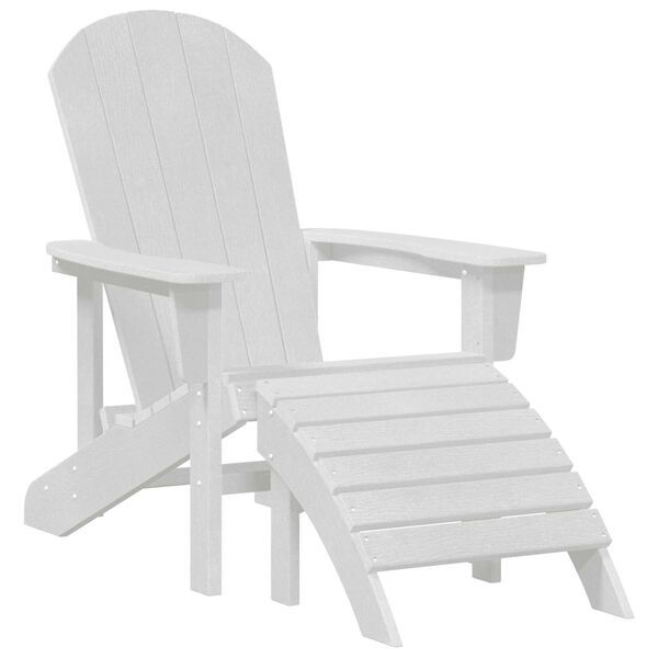 vidaXL Móveis de Lounge para Jardim 2 pcs Branco 74 x 82 x 90cm