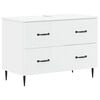 vidaXL Arm&aacute;rio para Pia de Banheiro HAARLEM Branco 82 x 41 x 58,5 cm