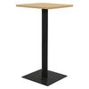 vidaXL Mesa bistr&ocirc; 60x60x107 cm cor carvalho