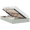 vidaXL Cama com Armazenamento Cinzento-claro 120 x 200 cm Veludo