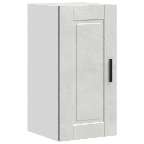 vidaXL Armário de parede cozinha Porto betão madeira projetada cinza