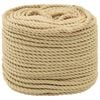 vidaXL Corda utilit&aacute;ria multiusos 6 mm 100 m Natural PP