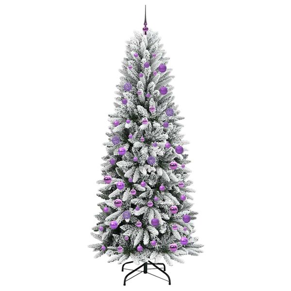 vidaXL &Aacute;rvore de Natal Artificial com 300 LEDs Branco 210 cm