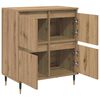 vidaXL Buffet Carvalho Artesanal 60 x 35 x 70 cm