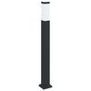 vidaXL Lumin&aacute;ria de poste 80 cm Preta IP44