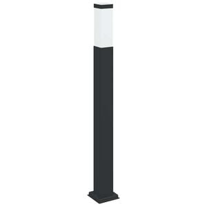 vidaXL Lumin&aacute;ria de poste 80 cm Preta IP44