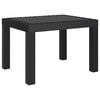 vidaXL Mesa de jardim 59x47x40 cm PP antracite