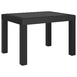vidaXL Mesa de jardim 59x47x40 cm PP antracite