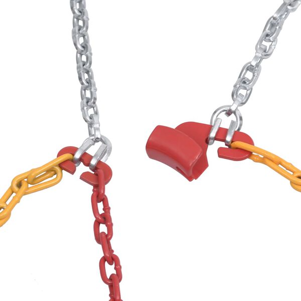 vidaXL Correntes de neve pneus de carros 2 pcs 16 mm SUV 4x4 tam. 400