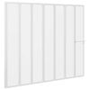 Cabine de duche 140 x 168 cm 7 pain&eacute;is dobr&aacute;veis com toalheiro