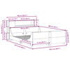 vidaXL Cama sem colch&atilde;o 160x200 cm madeira pinho maci&ccedil;o castanho-mel