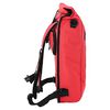 vidaXL Bolsa de Bicicleta Vermelho 31 x 13 x 58 cm Poliéster
