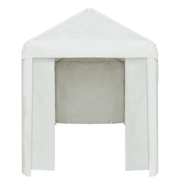 vidaXL Tenda para festas PE 2x5 m branco