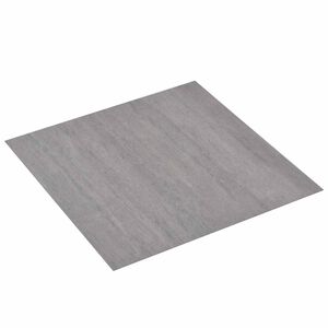 vidaXL Pranchas de Piso Autoadesivo Cinza e Madeira 30,5 x 30,5 cm