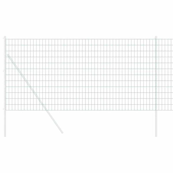 vidaXL Cerca Euro Verde 1,4 x 10 m Ferro revestido de PVC