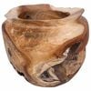 vidaXL Fruteira JEPARA Castanho Teca &Oslash; 35 cm