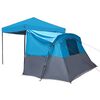 vidaXL Conjunto de Tenda de Camping 2 pcs Azul Tafet&aacute; e Tecido