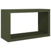 vidaXL Suporte para lenha 100x40x60 cm a&ccedil;o verde