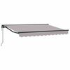 vidaXL Toldo Retr&aacute;til El&eacute;trico Cinzento-claro 3,5 x 2 m