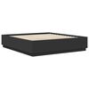 vidaXL Estrutura da Cama Preto 200 x 200 cm Madeira processada