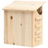 vidaXL Casa para morcegos 30x20x38 cm madeira de abeto maci&ccedil;a
