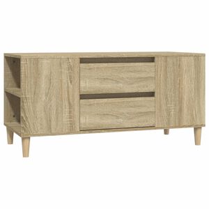 vidaXL M&oacute;vel p/ TV 102x44,5x50 cm derivados de madeira carvalho sonoma