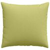 vidaXL Travesseiros de Sof&aacute; 2 pcs Verde Claro 45 x 45 cm tecido