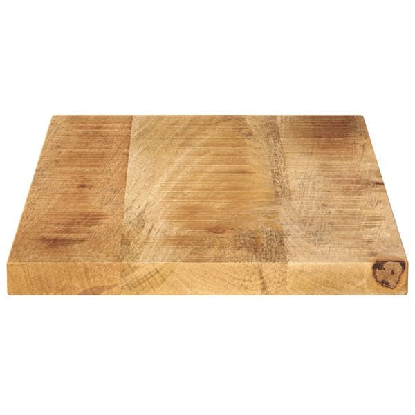 vidaXL Tampo de mesa retangular 60x40x3,8 cm mangueira &aacute;spera maci&ccedil;a