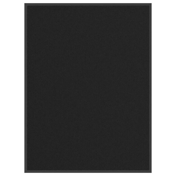 vidaXL Capacho 90x120 cm preto