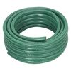 VidaXL Mangueira de jardim com conjunto de encaixe 0,5" 30 m PVC verde