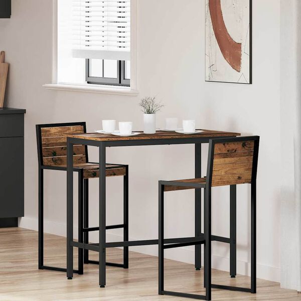 vidaXL mesa Madeira antiga 100 x 50 x 90,5 cm