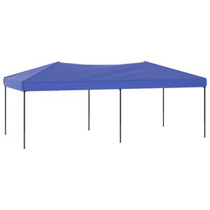 vidaXL Tenda para festas dobr&aacute;vel 3x6 m azul