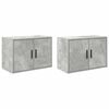 vidaXL Arm&aacute;rios de parede para garagem 2pcs derivados de madeira