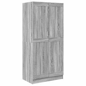 vidaXL Roupeiro 82,5x51,5x180 cm derivados de madeira cinzento sonoma