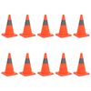 vidaXL Cones de sinaliza&ccedil;&atilde;o pop-up 10 pcs 42 cm