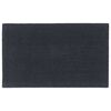 vidaXL Tapete de porta 90x150 cm fibra de coco tufada cinzento escuro