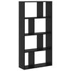vidaXL Gabinete de Livros Carvalho Preto 70 x 20 x 102.5 cm