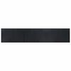 vidaXL Tapete retangular 60x300 cm bambu preto