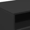 vidaXL Mesa de centro com luzes LED 90x49x40 cm preto