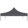 vidaXL Teto para tenda de festas 4,5x3 m 270 g/m² antracite