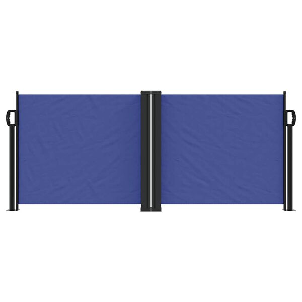 vidaXL Toldo lateral retr&aacute;til 100x1000 cm azul