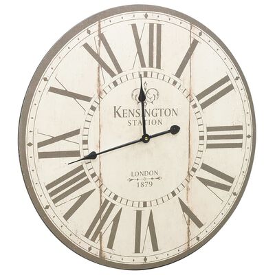 vidaXL Relógio de parede vintage London 60 cm