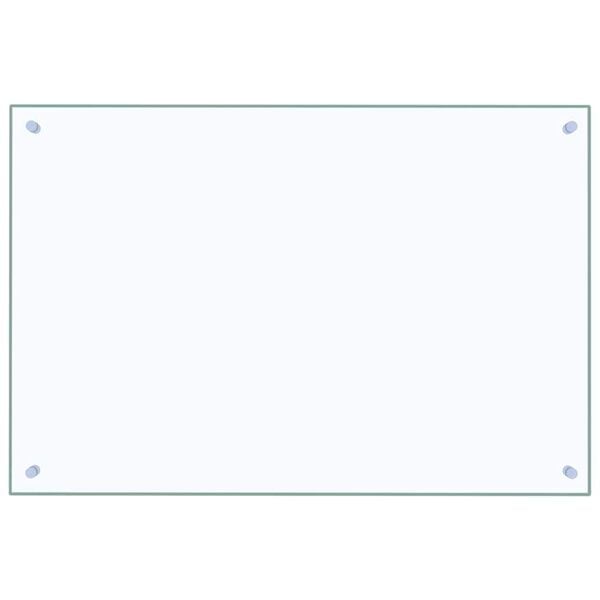 vidaXL Prote&ccedil;&atilde;o de Cozinha 2 pcs Transparente 90 x 60 cm