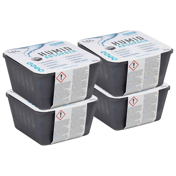 Lafita Absorventes de humidade com sacos de recarga 4 unidades 450 g