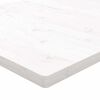 vidaXL Tampo de mesa quadrado 70x70x2,5 cm pinho maci&ccedil;o branco